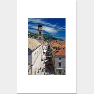 The Stradun, Dubrovnik Posters and Art